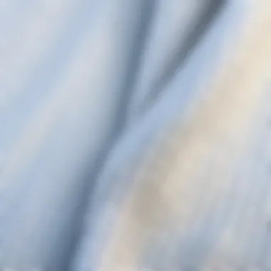 Close-up of fabric texture used in slim fit designs