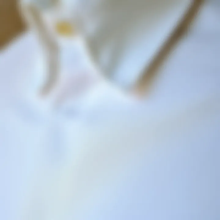 Fabric Detail of Slim Fit Shirt Close-up of fabric used for slim fit shirts.