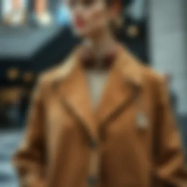 Care tips displayed visually for maintaining suede garments