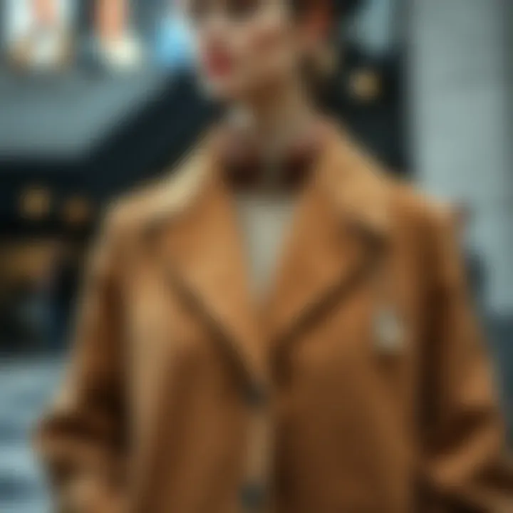 Care tips displayed visually for maintaining suede garments