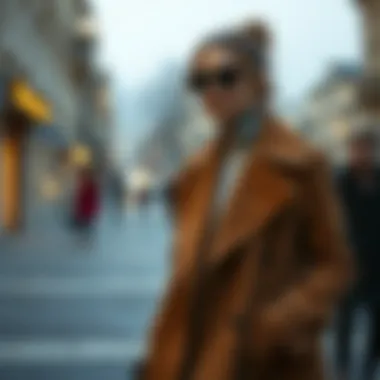 Fashionable outfit ideas incorporating suede coats for various occasions