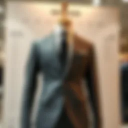 Detailed suit size chart for optimal fit