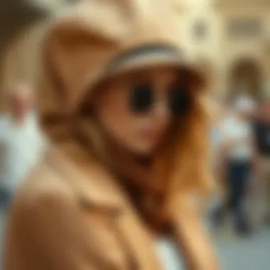 Fashion accessories in tan shades