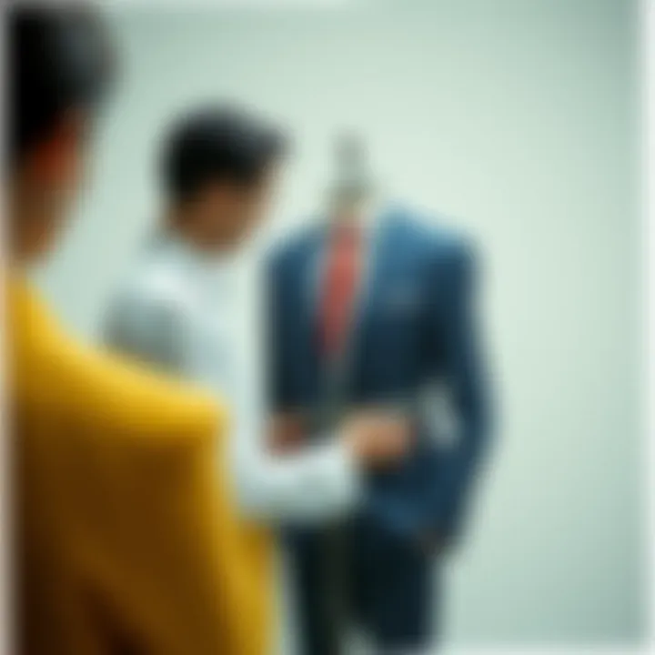 How to Measure for a Suit Illustration of taking body measurements accurately