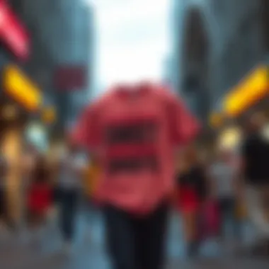 A timeline graphic illustrating the evolution of sweet t-shirts in fashion history.