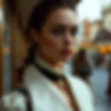 Stylish representation of Libra zodiac sign