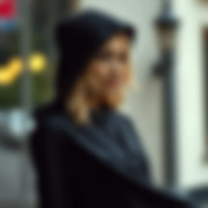 Styling for Special Occasions Stylish hooded dress perfect for special occasions