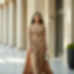 Elegantly styled long two-piece outfit showcasing a blend of comfort and elegance.