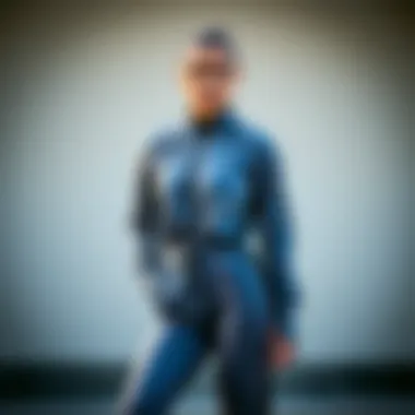 Elevating Style with Functionality Elegant and functional sports jumpsuit design