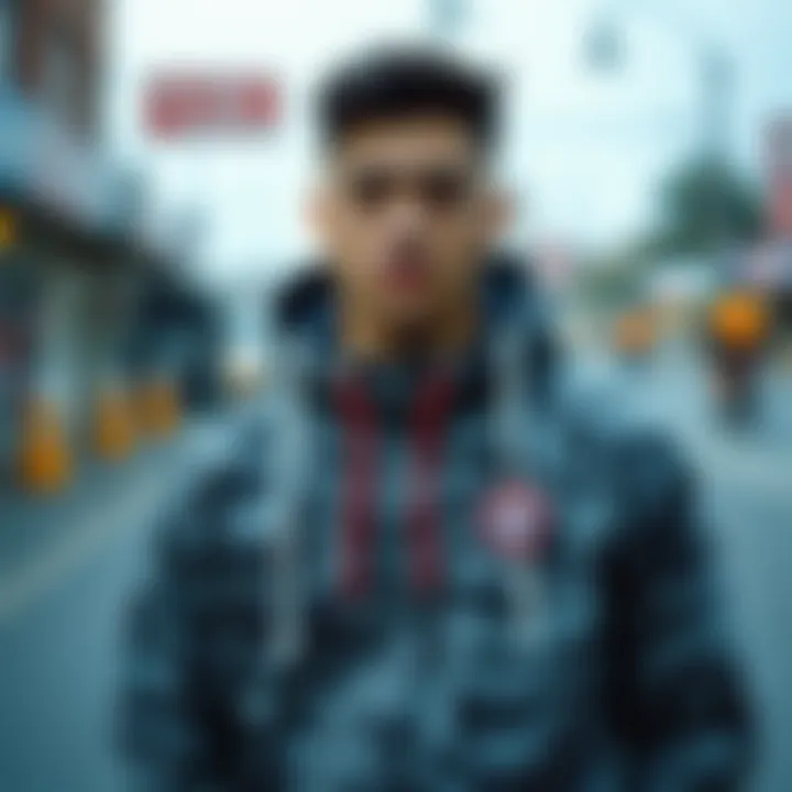 Trendy designs in sportswear