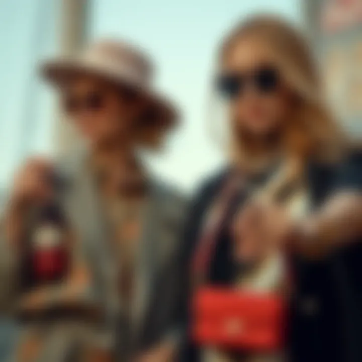 Stylish combination of accessories with a vatkalı abiye