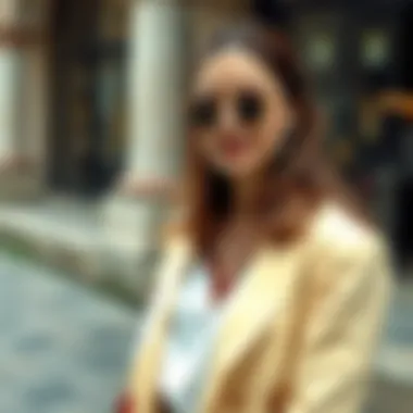 Styling a Vintage Blazer A stylish outfit featuring a vintage blazer with accessories