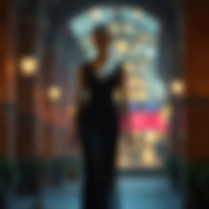 Chic evening dress options for various body types