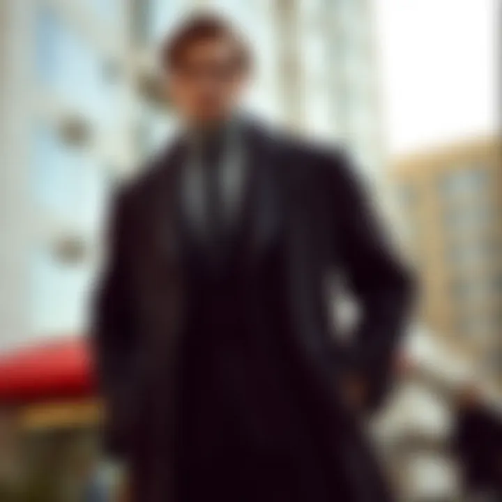 Timeless Wool Overcoat Design Classic wool overcoat in a timeless silhouette