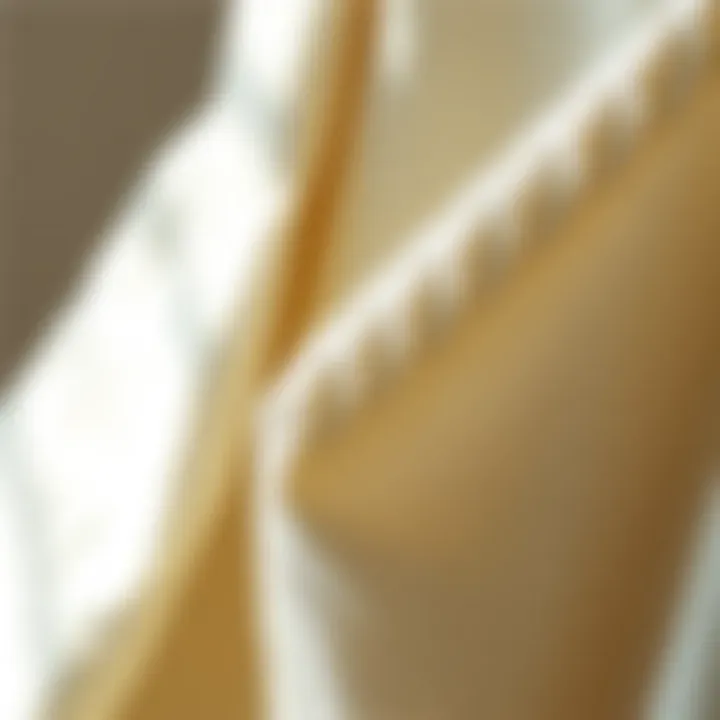 The Essence of Comfort: Linen Fabric Close-up of linen fabric texture