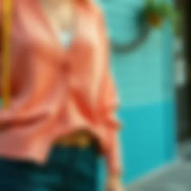 Stylish color palette for summer cardigans