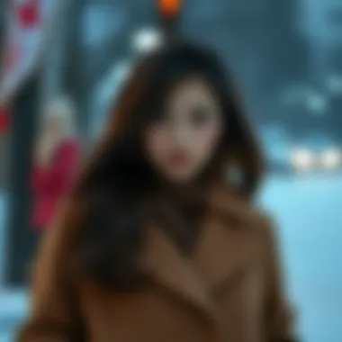 Trendy winter coat styles for young women