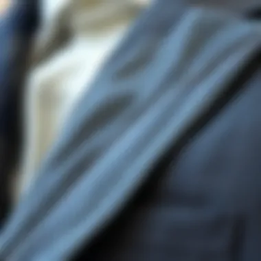 Quality Fabric Textures Explained Detailed fabric texture of a suit