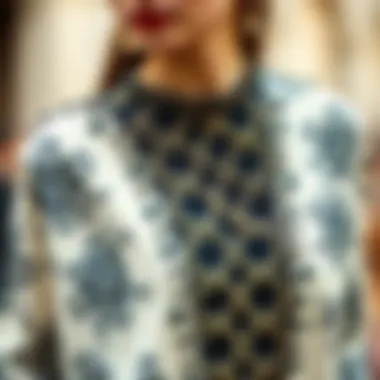 Intricate Design Details Stylish Zühre ferace showcasing intricate design details